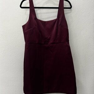 a new day Sleeveless Mini Dress in Burgundy